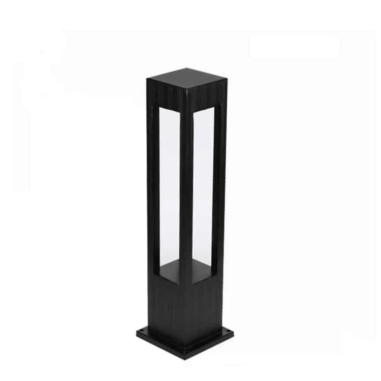Square Bollard Landscape Lights