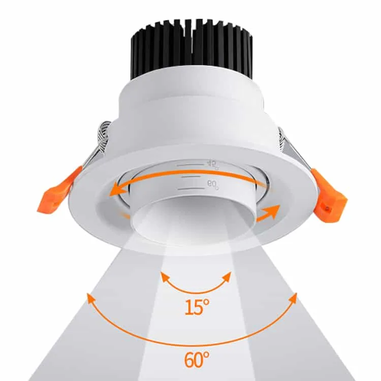 Recessed Adjustable Beam Angle Downlights | Model: LLS-DL-G-10