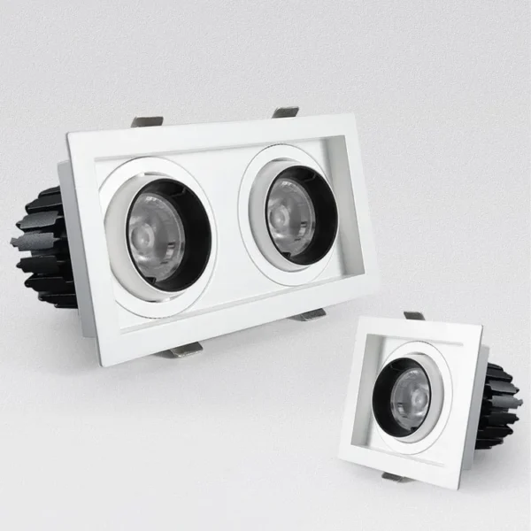 Square recessed led Spotlights | Model: LLS-DLG-P