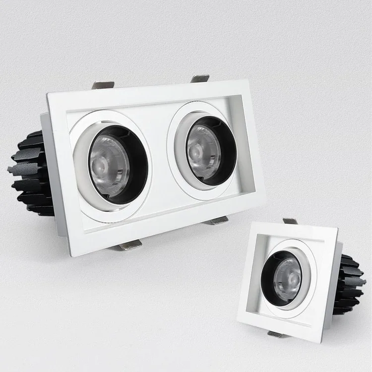 Square recessed led Spotlights | Model: LLS-DLG-P