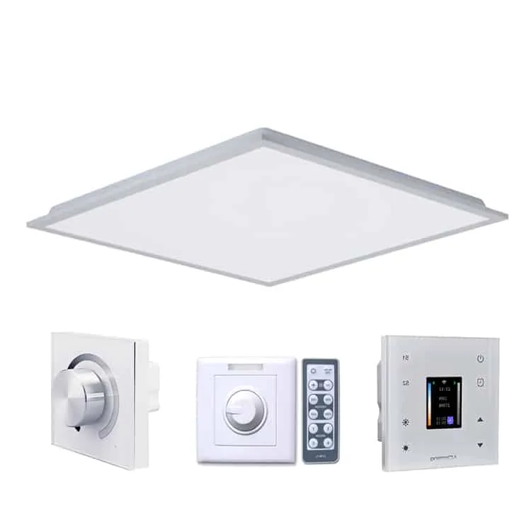 Triac/0-10V/DALI Dimmable Led Panel Light 2×2 2×4 4x1ft