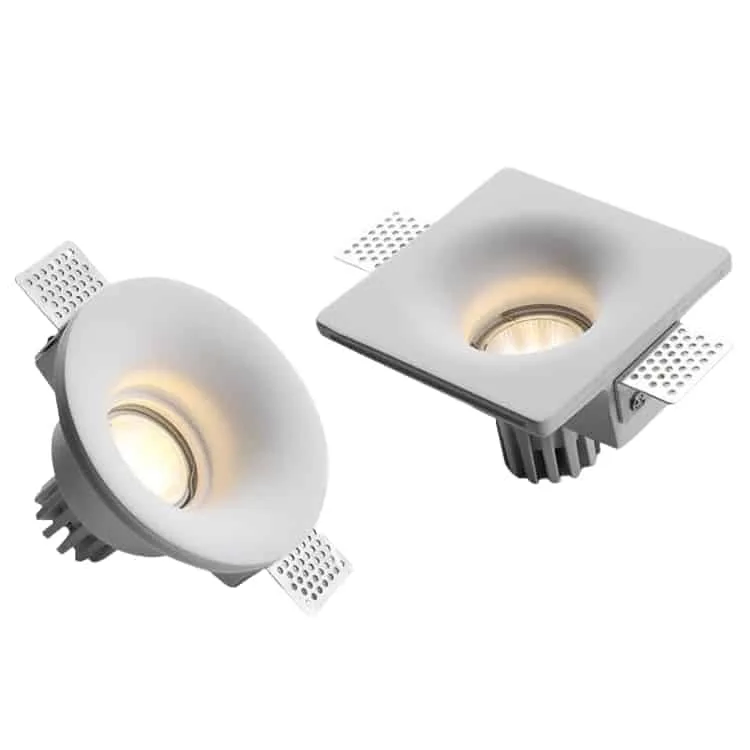 Frameless Gypsum Downlights 7W-12W