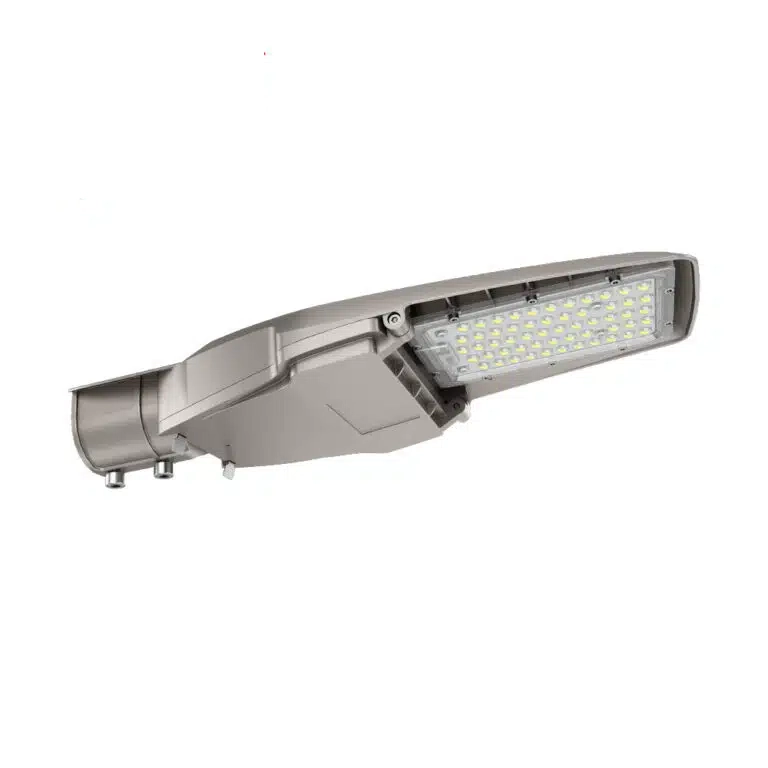 Series Leaf Modern LED Street Light Fixtures With Free-tool Design