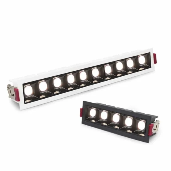 Recessed Adjustable Led Linear Downlight 9W 18W 27W