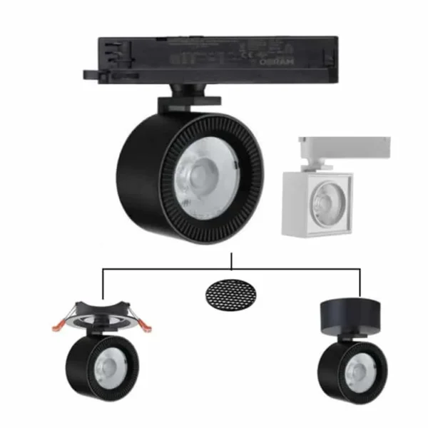 White /Black Modern Track Lighting