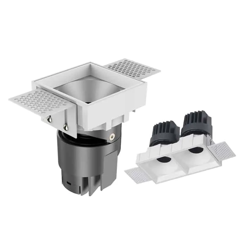 Trimless Square Downlights Single/Double/LLS-DL-V-01