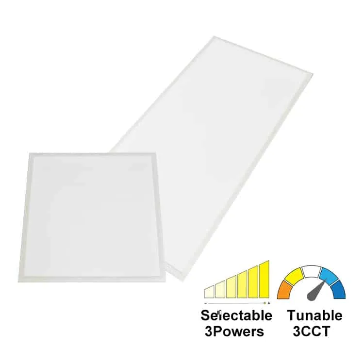 3CCT & Wattages Tunable LED Panel Lights