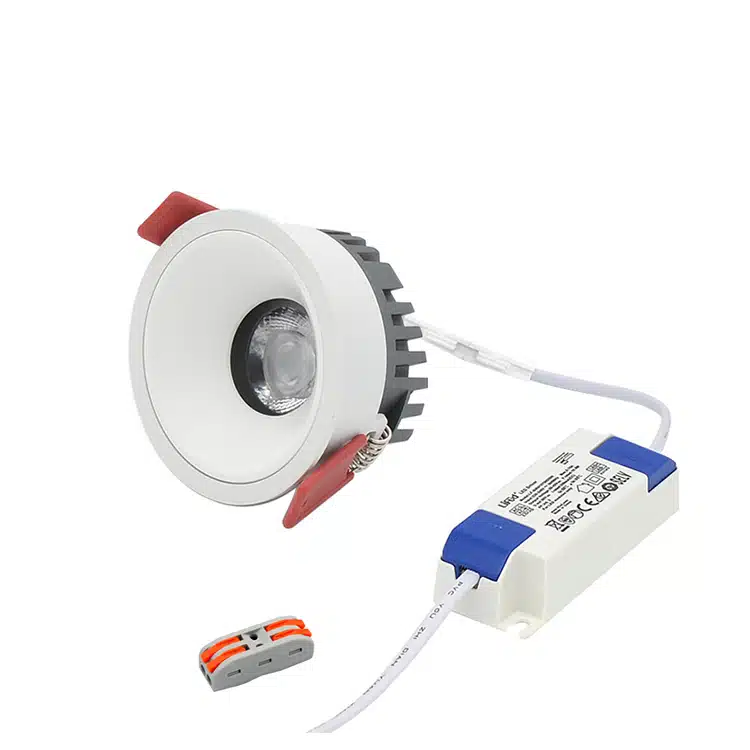Slim Adjustable Spotlight for Low Profile Cut out 55mm 75mm